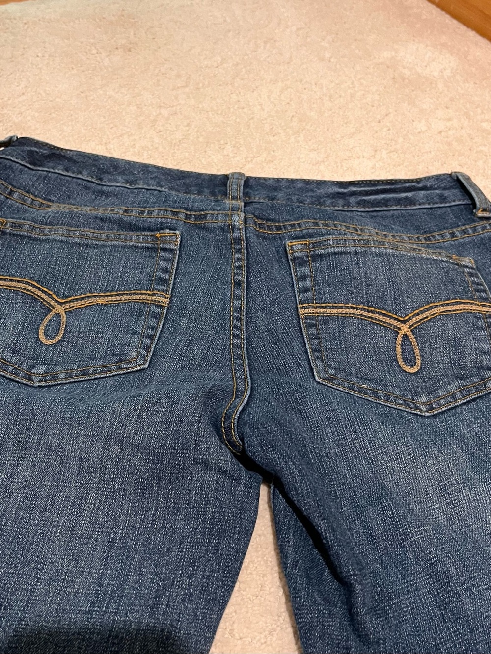American Rag Curvy Low/Mid Rise Boot Cut Jeans Size 5S - Picture 6 of 6